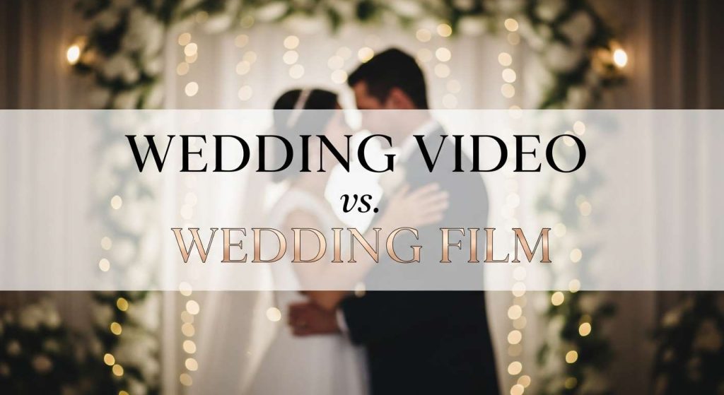 What’s the Difference Between Wedding Film vs Wedding Video?