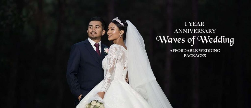 Waves of Wedding Celebrates 1-Year Anniversary With Affordable Premium Wedding Packages